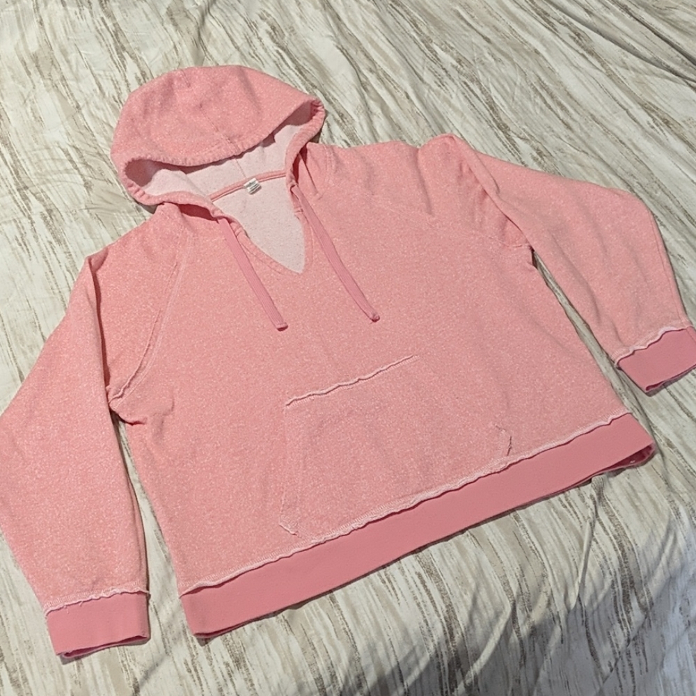 Ziya Pink Lightweight Beach Hoodie